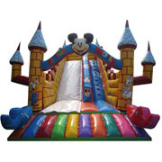 giant adult inflatable slide Disney Mickey